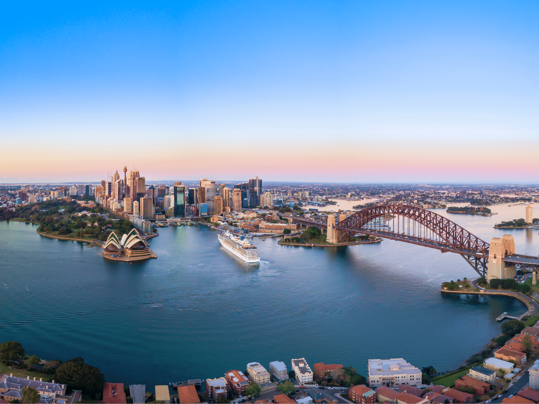 Landscape image of city (Sydney)